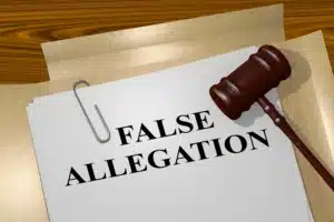 sexual assault false accusation